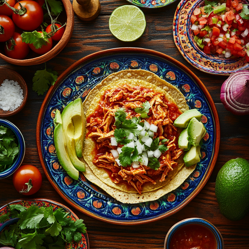 What is tinga de pollo in English?