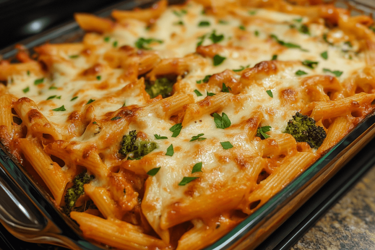 Chicken and Broccoli Pasta Bake