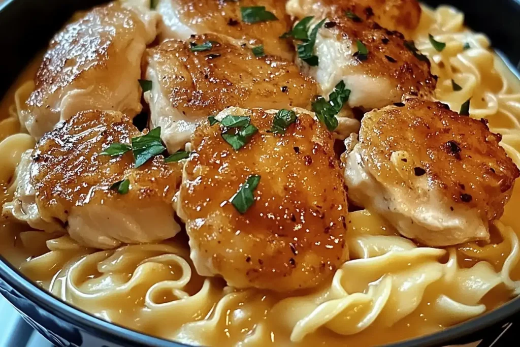 Comfort Food: Chicken & Buttered Noodles