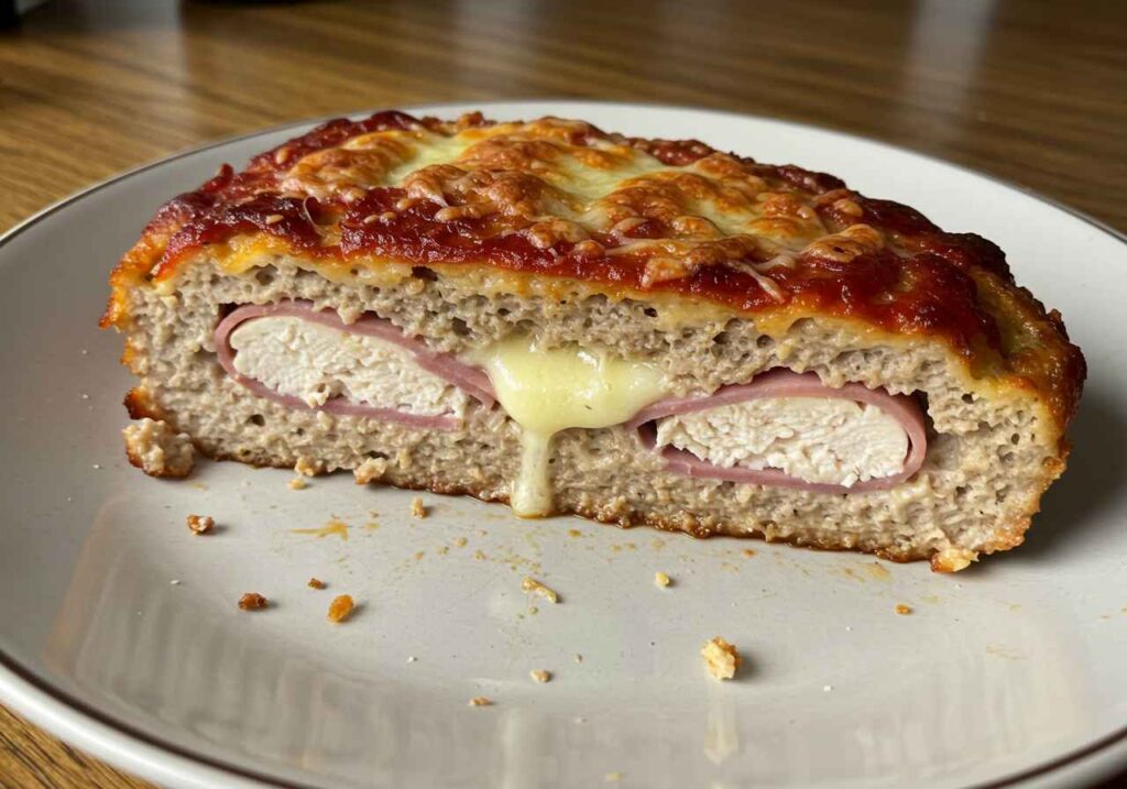 Chicken Cordon Bleu Meatloaf