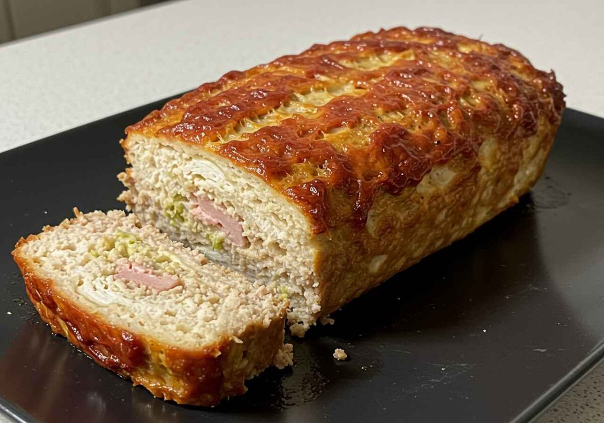 Chicken Cordon Bleu Meatloaf