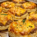 Beef and Cheese Butter Swim Biscuits