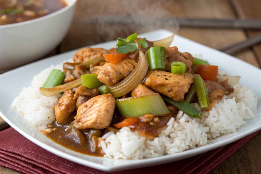 Black Pepper Chicken