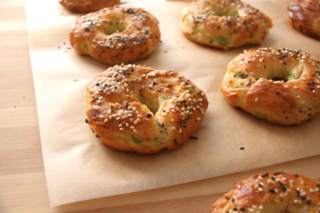 protein bagels with greek yogurt