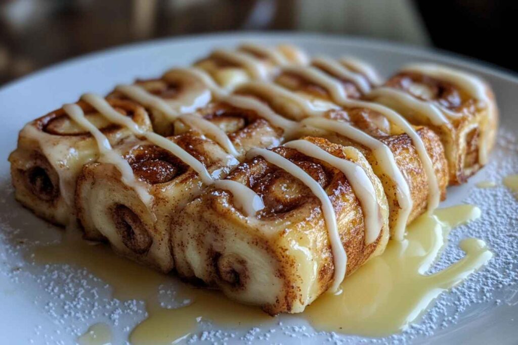 Cinnamon Roll French Toast