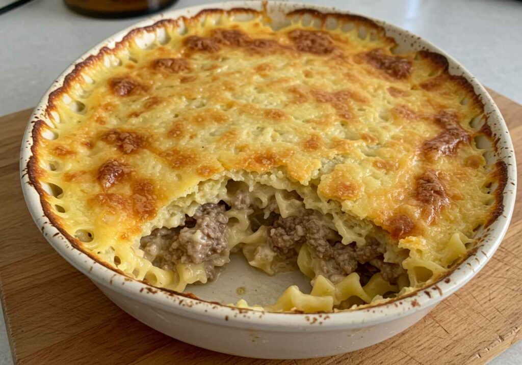 Sour Cream Beef Noodle Casserole