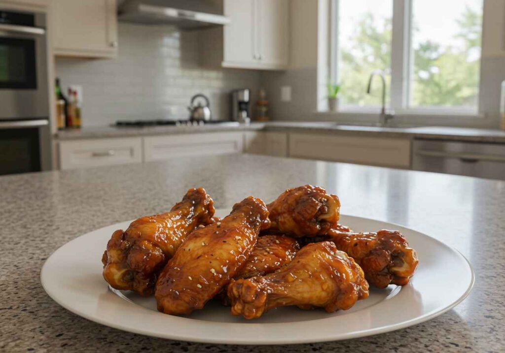 Sweet and Spicy Chicken Wings